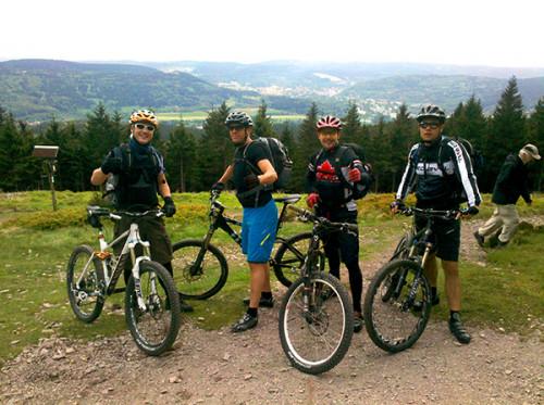 Blick vom Großen Beerberg