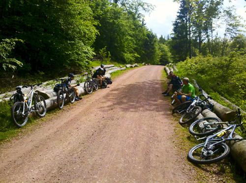 Pause am Wegrand