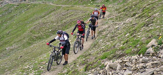 Auf dem Weg zum Pfunderer Joch