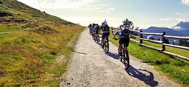 Auf dem Weg zu den Rodenecker Almen