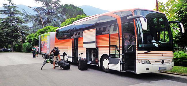 Rückreise zum Tegernsee