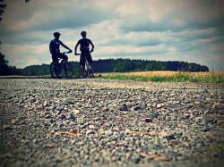 Mittlere Horizontale in Jena per Mountainbike