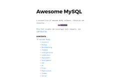MySQL Tools